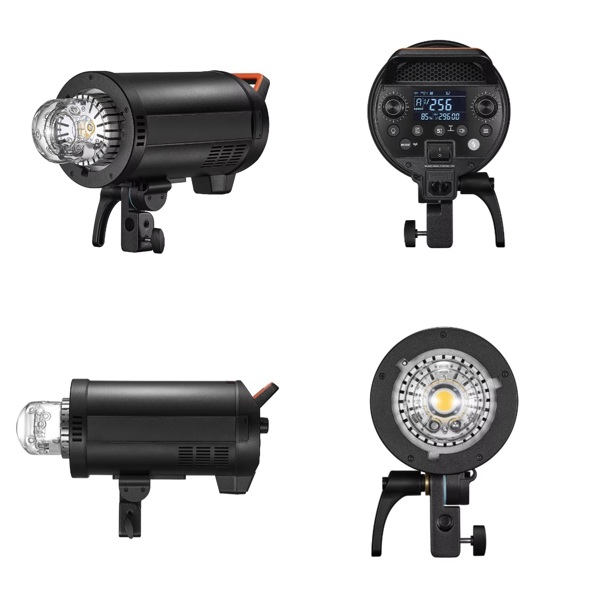 Studio Strobe Light 600W - 400W 600W高速同期スタジオフラッシュストロボライト内蔵2.4Gワイヤレスシステム