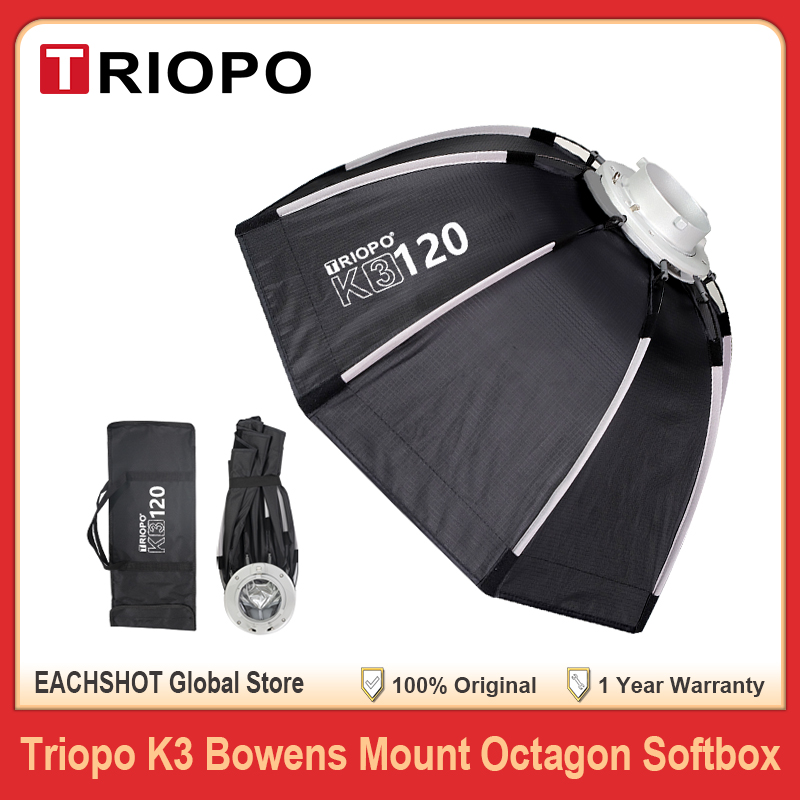 Softbox 120Cm Octagon - TRIOPO K3 シリーズ 55cm 65cm 90cm