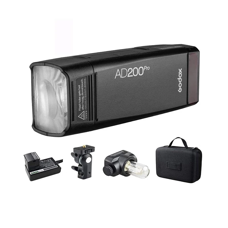 Studio Strobe Hss Ttl - Godox AD200pro 200Ws 2.4G TTLスタジオストロボフラッシュ 1/8000