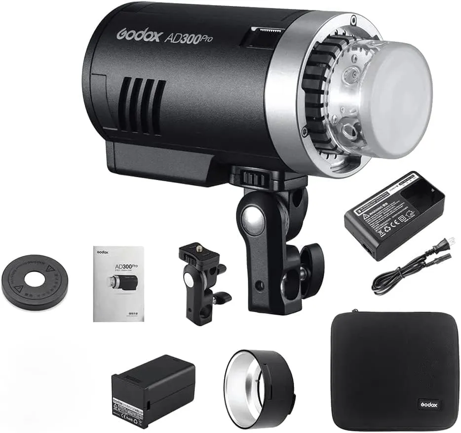 Studio Strobe Hss Ttl - Godox AD300Pro 300Ws 屋外用フラッシュストロボ TTL HSS