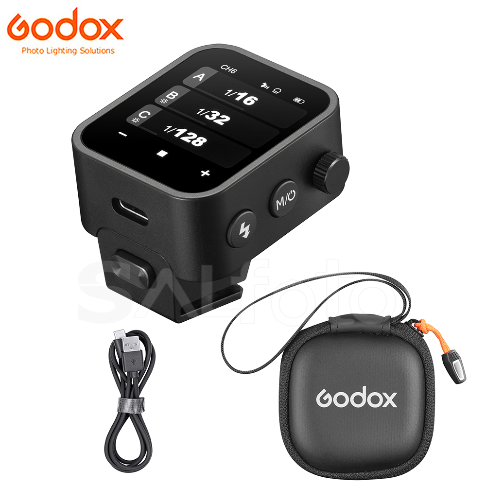 Wireless Flash Trigger 2.4G - Godox X3 タッチスクリーン急速充電 2.4 グラム TTL