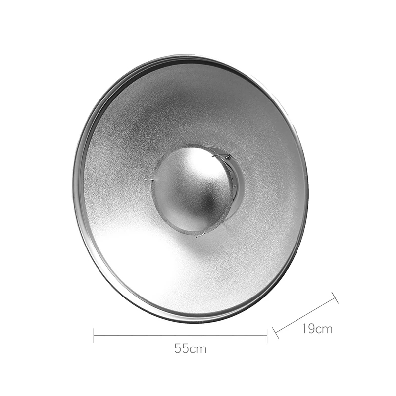 55cm 22 スタジオ シルバー ビューティーディッシュ  - Beauty Dish 55Cm Studio のレビューと価格