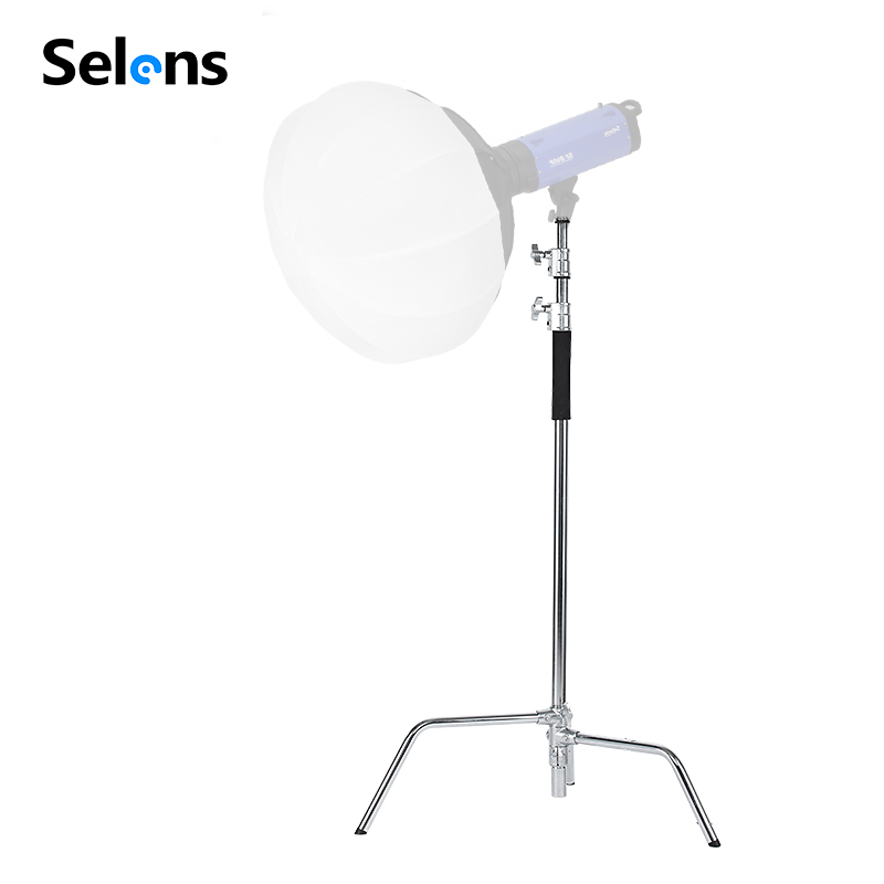 Selens 3M ステンレス製ヘビーデューティーCスタンド - Studio Light Stand 3M Heavy Duty のレビューと価格