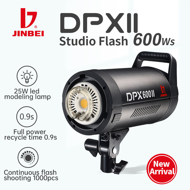 Jinbei Dpx-600ii 600W 25W LED  - Studio Strobe Light 600W のレビューと価格