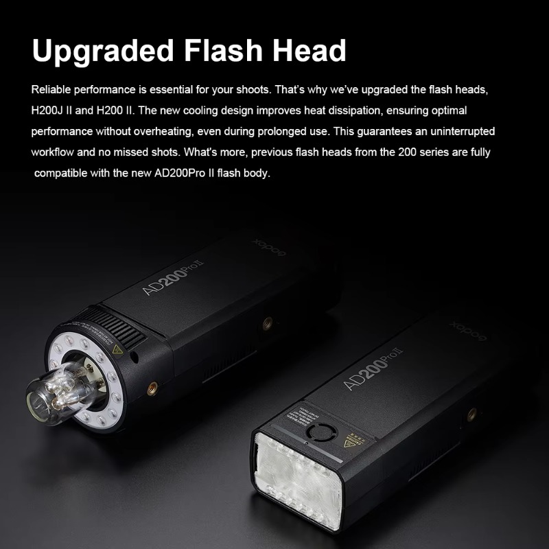 【2026】Godox AD200pro II 2.4G T - Studio Strobe Hss Ttl のレビューと価格
