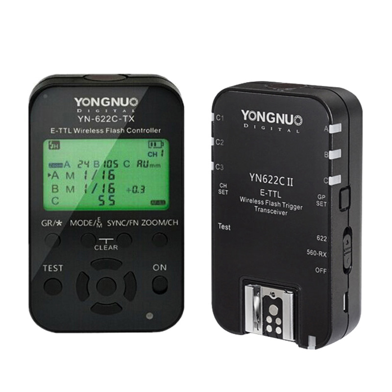 永諾YN622C-TXトランスミッタYN622C iiレシー - Wireless Flash Trigger 2.4G のレビューと価格