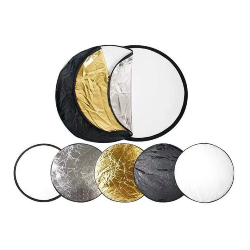 Huanyingbjb-ポータブル写真リフレクター,丸い折り - Reflector 5 In 1 110Cm のレビューと価格