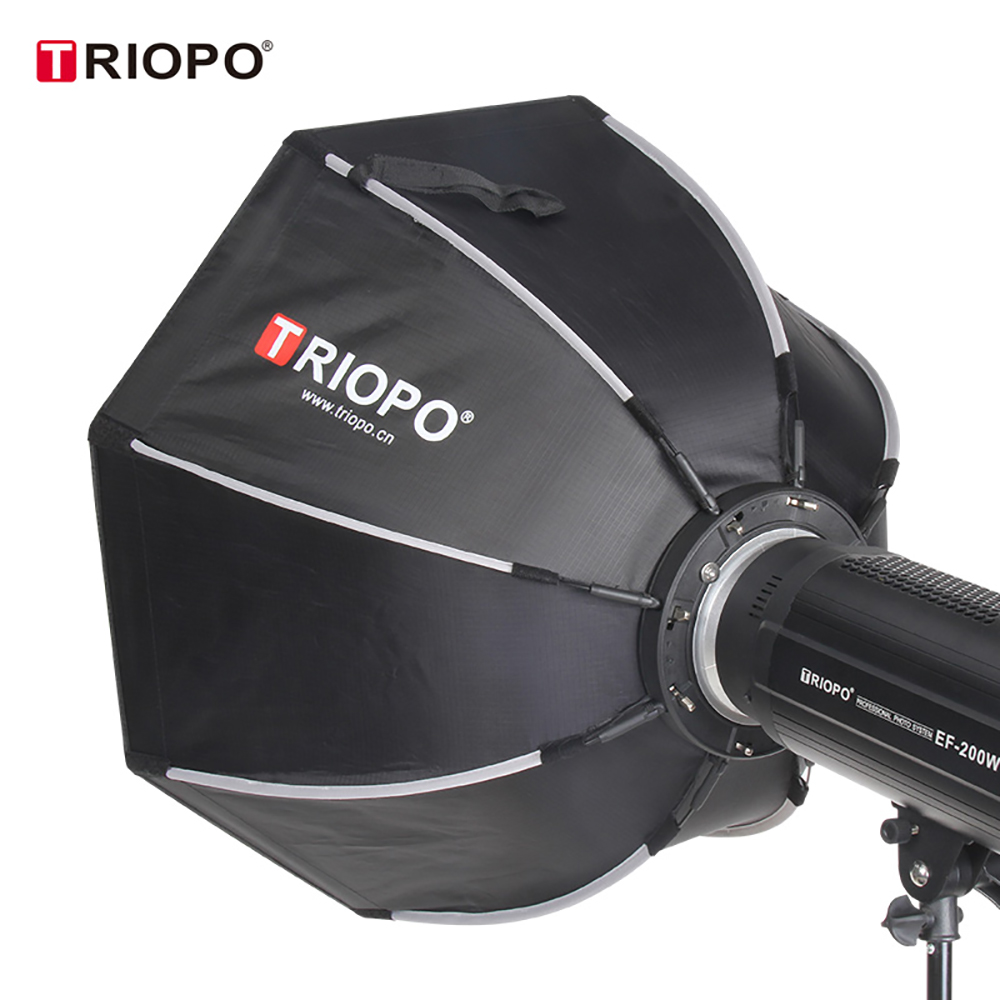 Triopo-フックとケーブルホルダー付きのソフトボックス9 - Softbox 120Cm Octagon のレビューと価格