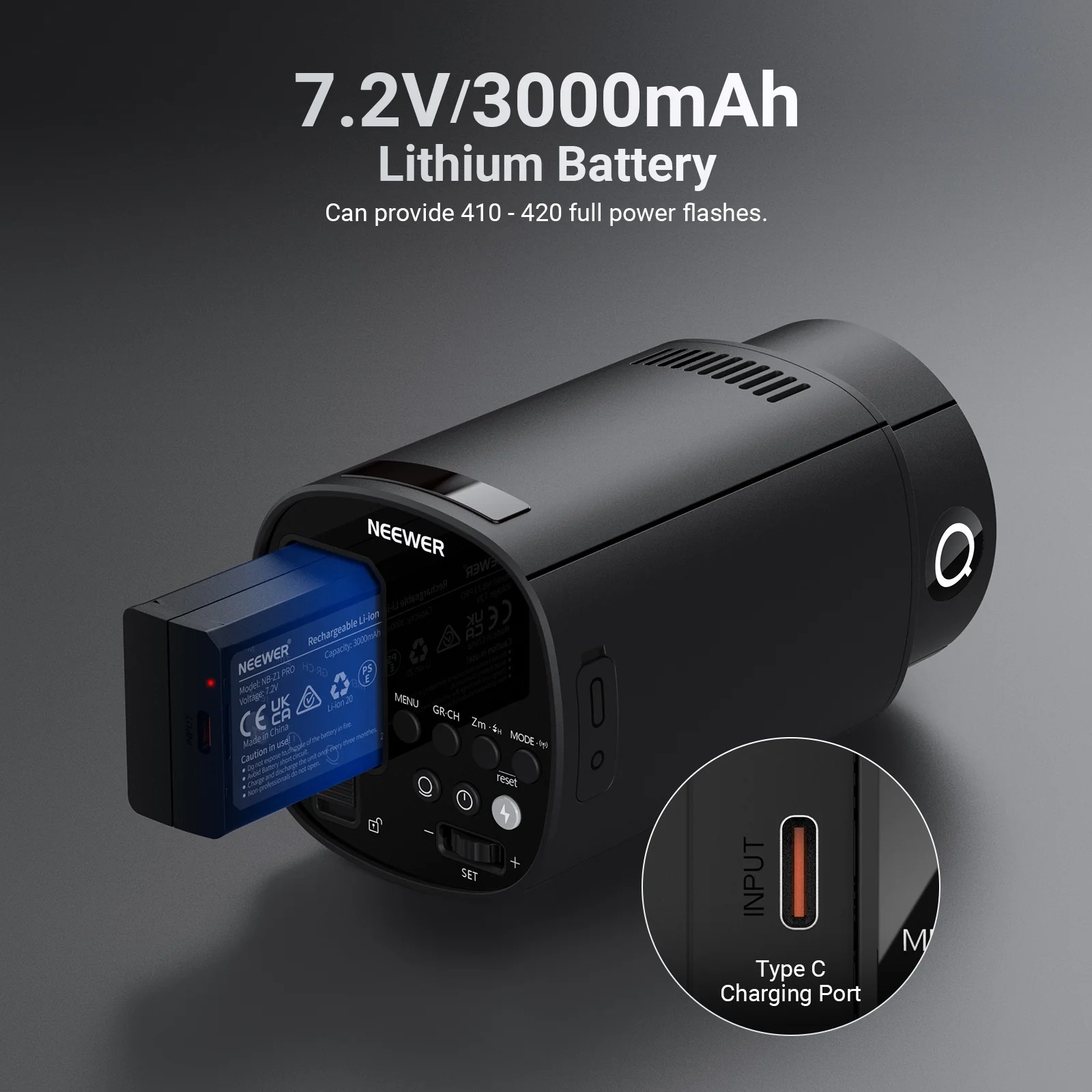 NEEWER Q120 2.4G TTL 120Ws アウト - Studio Strobe Hss Ttl のレビューと価格