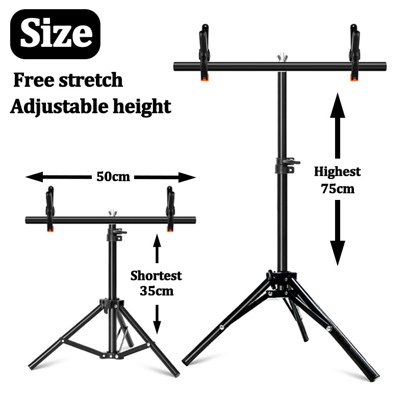 T 字型写真撮影の背景スタンドフォトスタジオ T 字型サポー - Photography Backdrop Stand Kit のレビューと価格