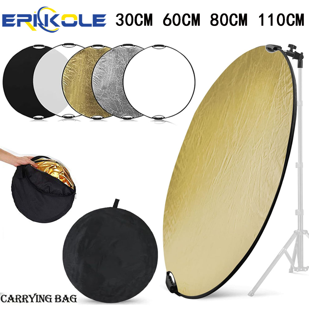 5-in-1 写真用リフレクターキット - スタジオ/You - Reflector 5 In 1 110Cm のレビューと価格