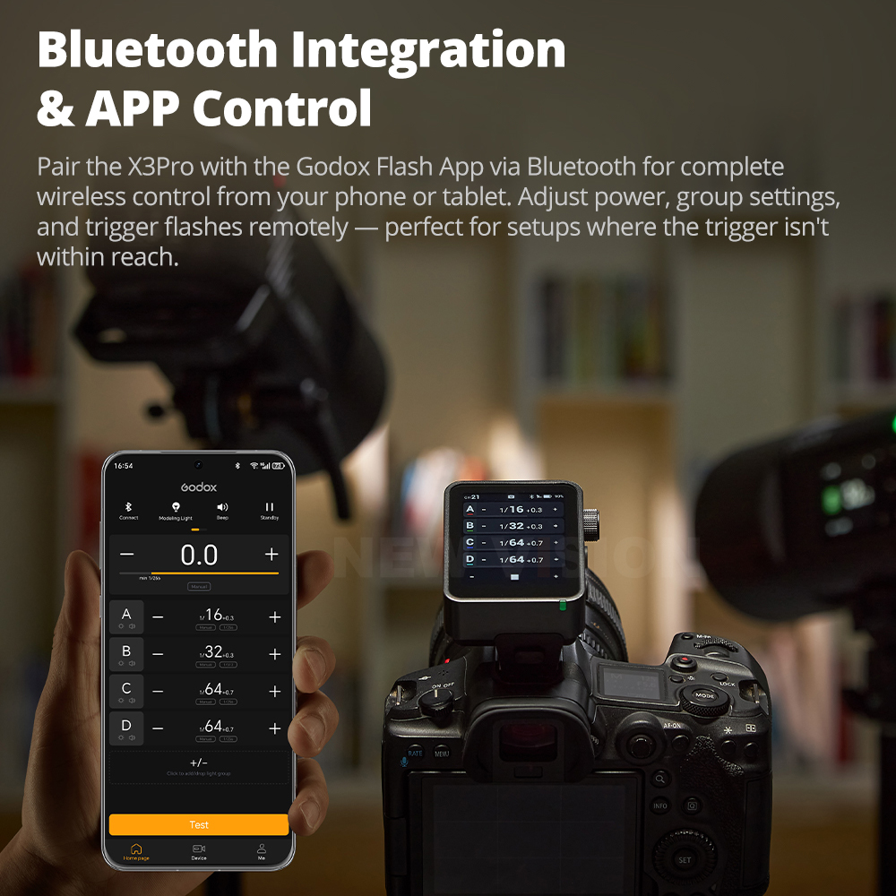 新しいGodox X3pro TTL HSS 2.4Gワイヤ - Wireless Flash Trigger 2.4G のレビューと価格