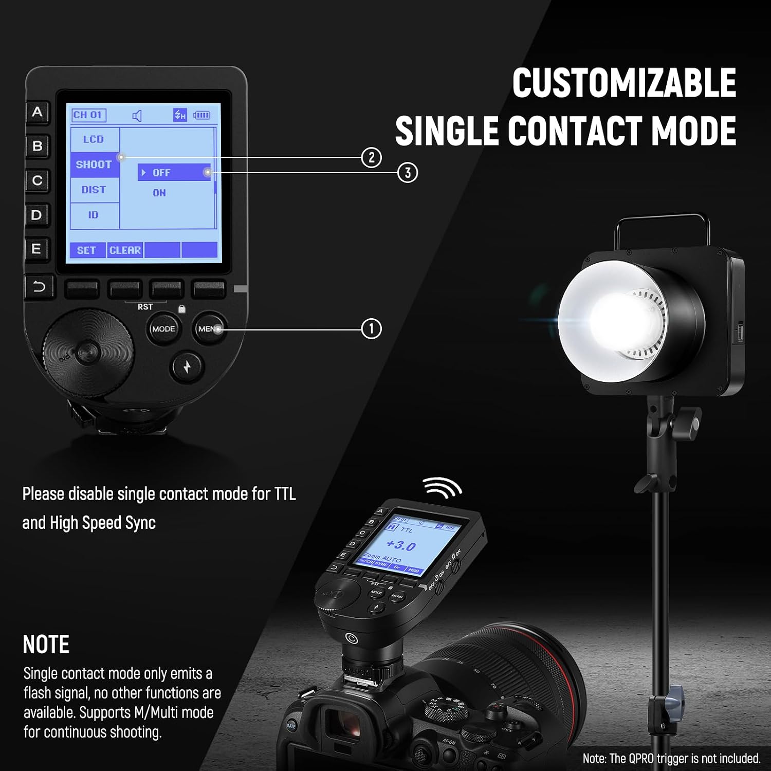 NEEWER Q4 400Ws 2.4G TTL屋外スタジオ - Studio Strobe Hss Ttl のレビューと価格