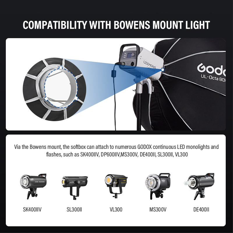 Godox UL-Octa BOX 60cm 90cm 12 - Softbox 120Cm Octagon のレビューと価格
