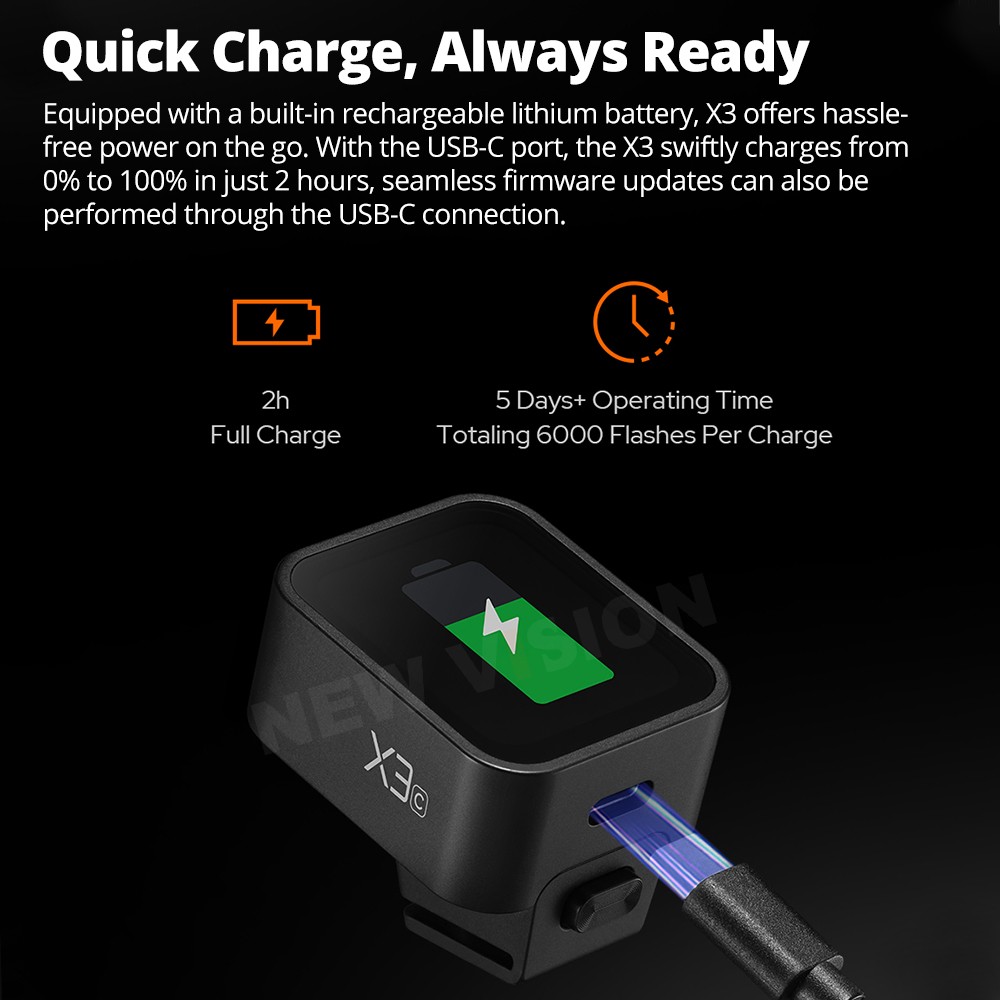 Godox X3 C/N/S/F/O TTLワイヤレスフラッ - Wireless Flash Trigger 2.4G のレビューと価格