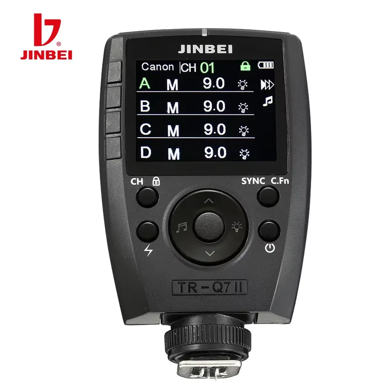 ワイヤレス2.4G TTLフラッシュトリガー（カラースクリー - Wireless Flash Trigger 2.4G のレビューと価格