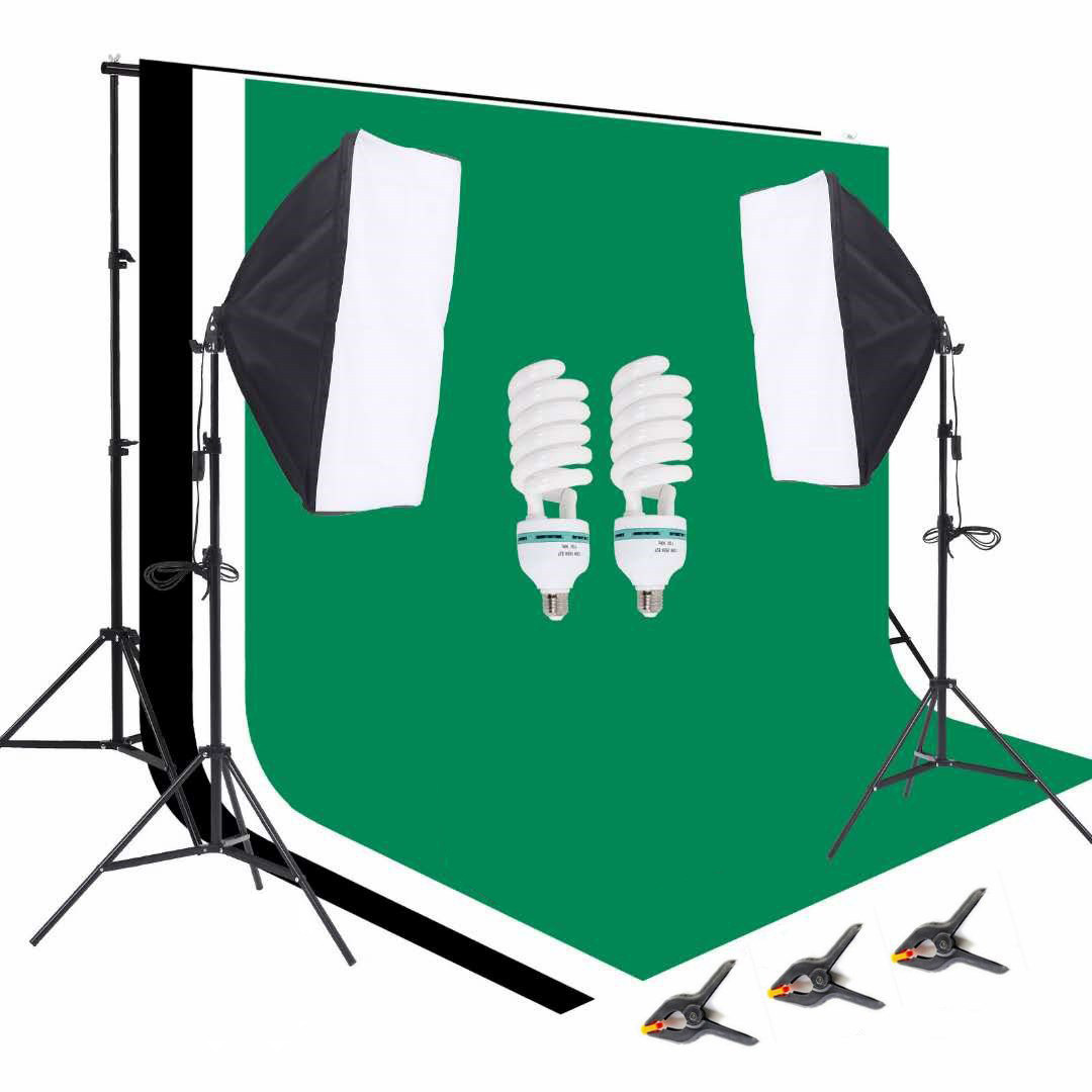 1つの写真スタジオ機材セット、2.6 * 3m背景スタンド、 - Photography Backdrop Stand Kit のレビューと価格