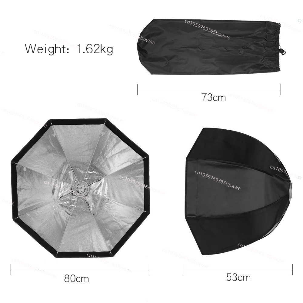 80cm 95cm 120cm ポータブル八角形アンブレラソ - Softbox 120Cm Octagon のレビューと価格