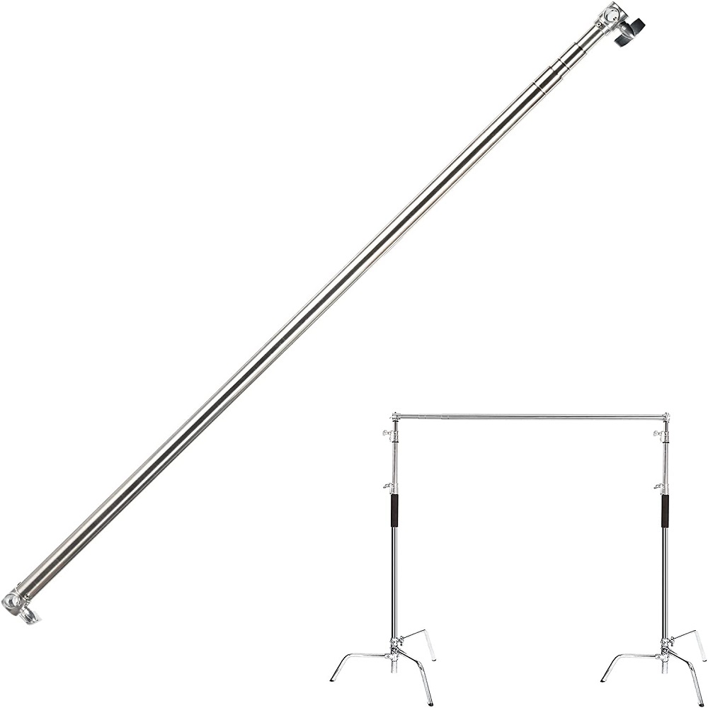 Selens 3m伸縮式背景クロスバー、頑丈なステンレス製C - Studio Light Stand 3M Heavy Duty のレビューと価格