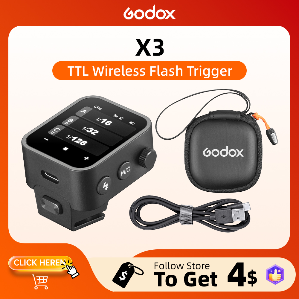 Godox X3 TTL HSS 2.4G ワイヤレスフラッ - Wireless Flash Trigger 2.4G のレビューと価格