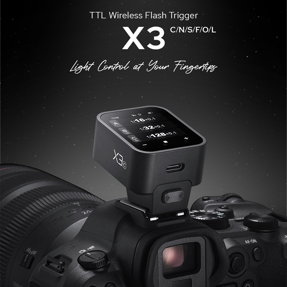 Godox X3 タッチスクリーン急速充電 2.4 グラム  - Wireless Flash Trigger 2.4G のレビューと価格