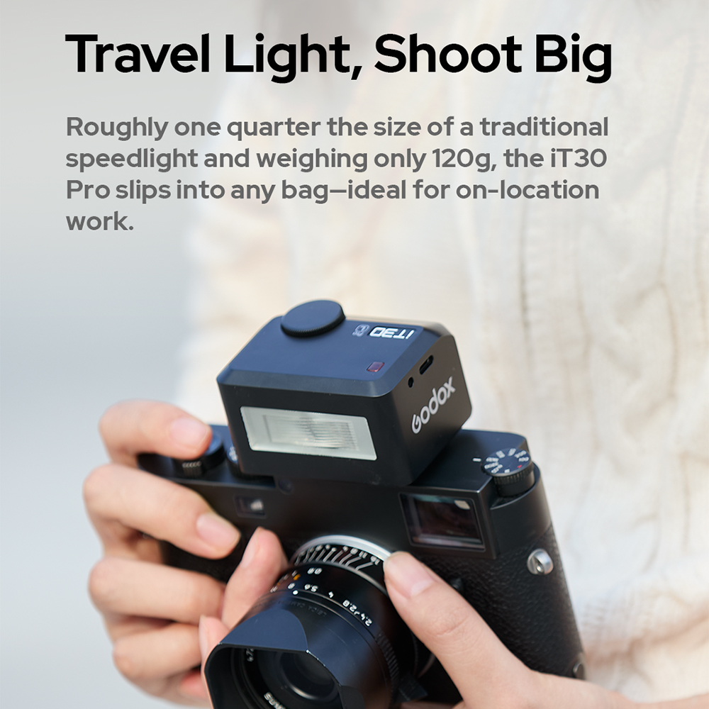 Godox IT30Pro L ミニフラッシュ TTL フラ - Wireless Flash Trigger 2.4G のレビューと価格